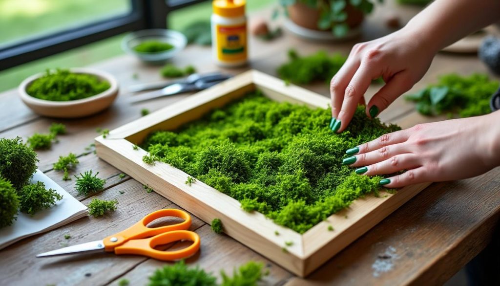 erstellen sie ihr eigenes moosbild mit dieser einfachen anleitung für kreative wanddekoration. perfekt für diy-fans und natürliche wohnakzente.