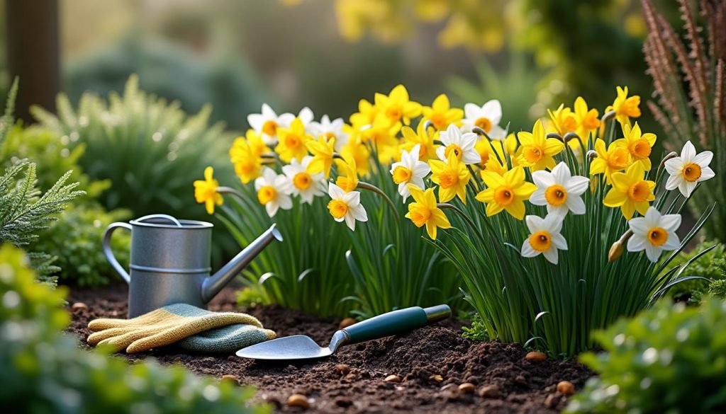 erfahren sie alles über die pflege und den anbau von narzissen im heimischen garten. tipps für standort, bewässerung und optimale wachstumsbedingungen.