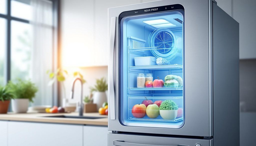 erfahren sie, wie ein gefrierschrank mit no-frost-technologie funktioniert und welche vorteile er bietet, wie z.b. kein manuelles abtauen und gleichbleibende frische ihrer lebensmittel.