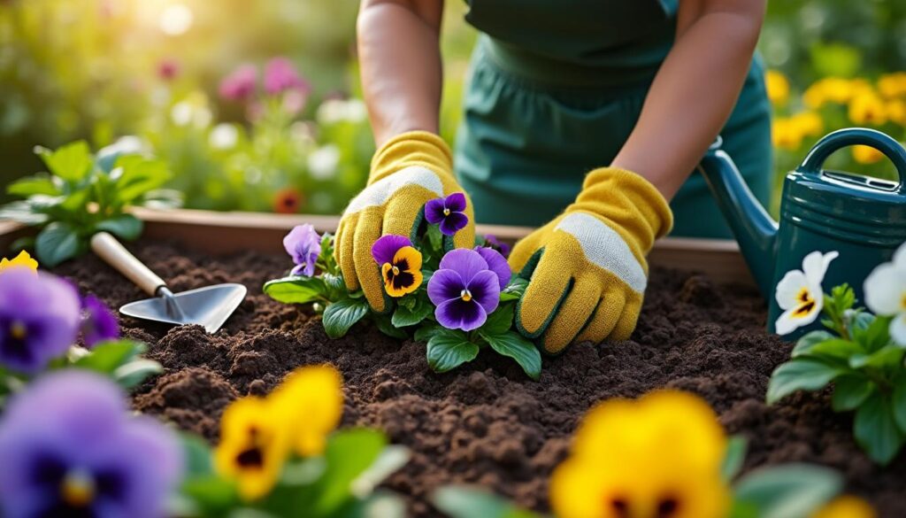 erfahren sie, wie sie stiefmütterchen im garten richtig pflanzen und pflegen, um farbenfrohe und gesunde blumen das ganze jahr über zu genießen.
